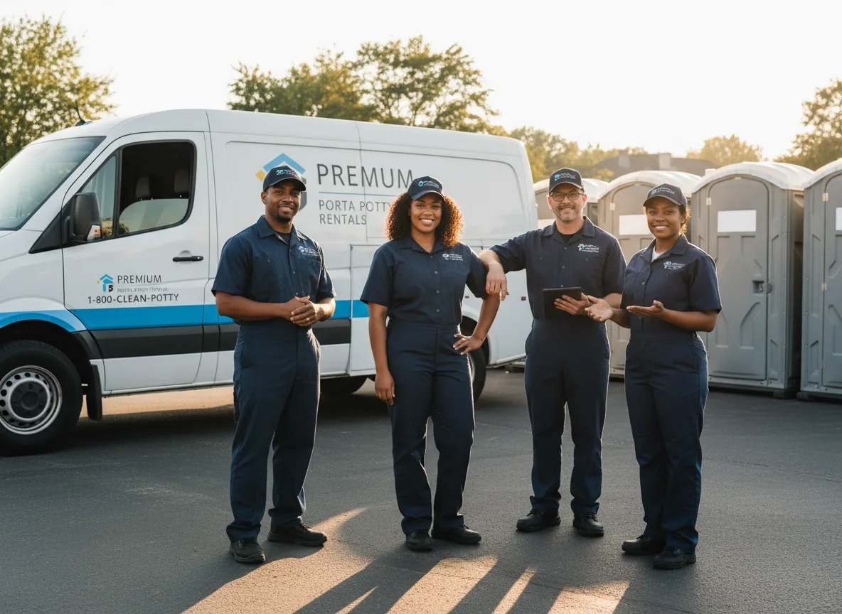VIP Portable Toilets company in Oakwood, VA